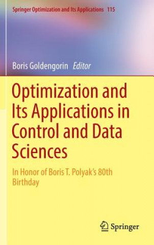 Carte Optimization and Its Applications in Control and Data Sciences Boris Goldengorin