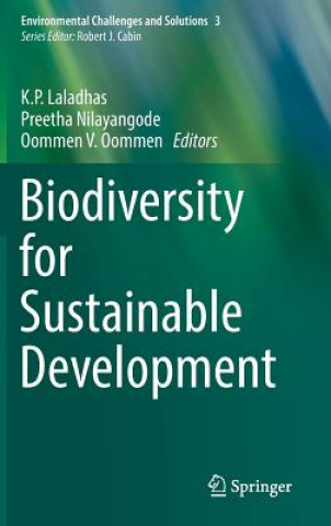 Kniha Biodiversity for Sustainable Development K. P. Laladhas