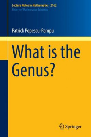 Libro What is the Genus? Patrick Popescu-Pampu