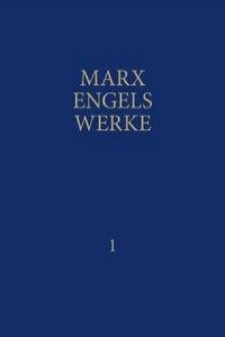 Carte MEW / Marx-Engels-Werke Band 1 Karl Marx