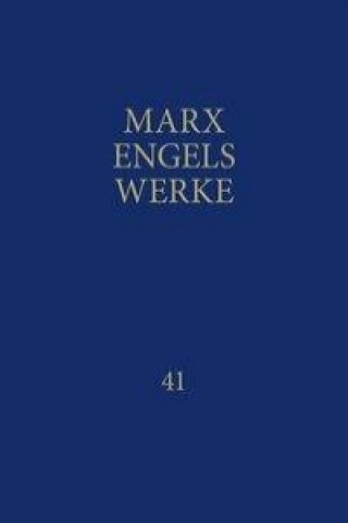 Kniha Werke 41 Karl Marx