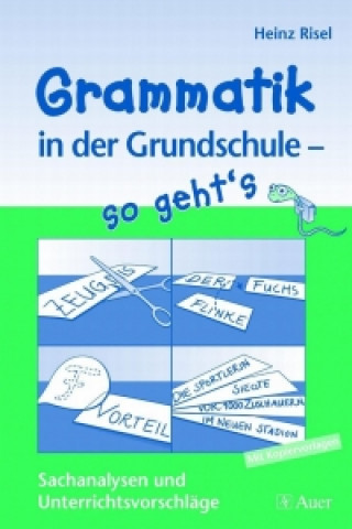 Könyv Grammatik in der Grundschule - so geht's Heinz Risel