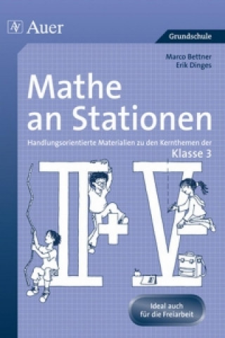 Knjiga Mathe an Stationen. Klasse 3 Marco Bettner