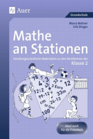 Kniha Mathe an Stationen 2 Marco Bettner
