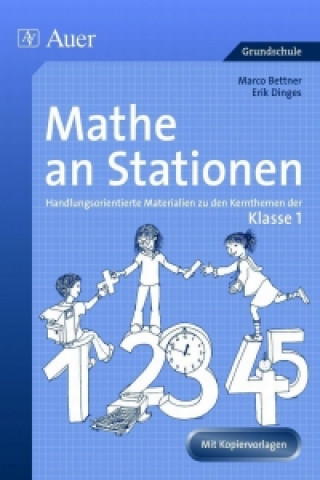 Kniha Mathe an Stationen. Klasse 1 Marco Bettner