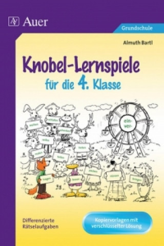 Livre Knobel-Lernspiele für die 4. Klasse Almuth Bartl