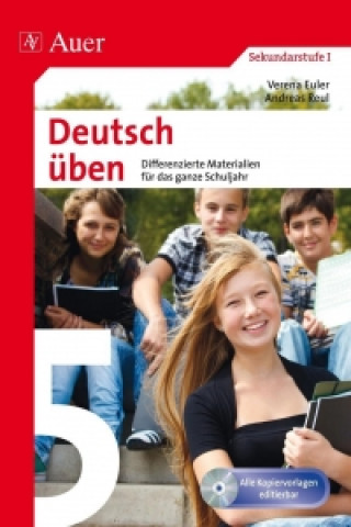 Kniha Deutsch üben Klasse 5 Verena Euler