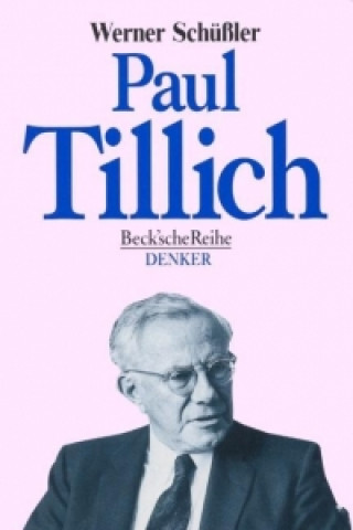 Knjiga Paul Tillich Werner Schüssler