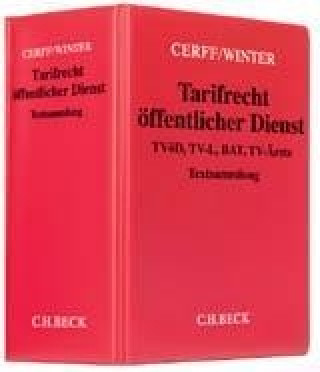 Kniha Cerff/Winter Tarifrecht öffentlicher Dienst (ohne Fortsetzungsnotierung). Inkl. 82. Ergänzungslieferung Robert Dittmeier