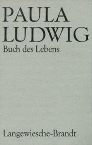 Книга Buch des Lebens Paula Ludwig