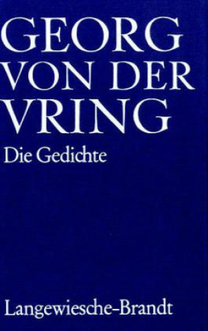 Book Die Gedichte Georg von der Vring