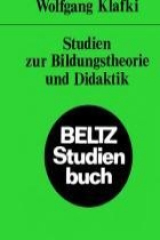 Libro Studien zur Bildungstheorie Wolfgang Klafki