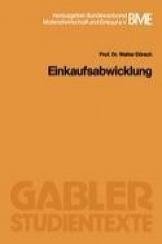Buch Einkaufsabwicklung Walter Dörsch