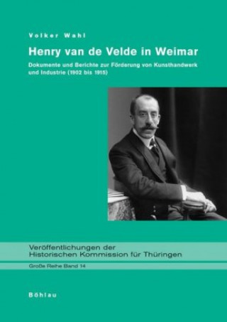 Kniha Henry van de Velde in Weimar Volker Wahl