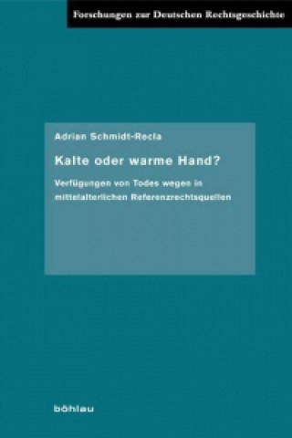 Knjiga Kalte oder warme Hand? Adrian Schmidt-Recla