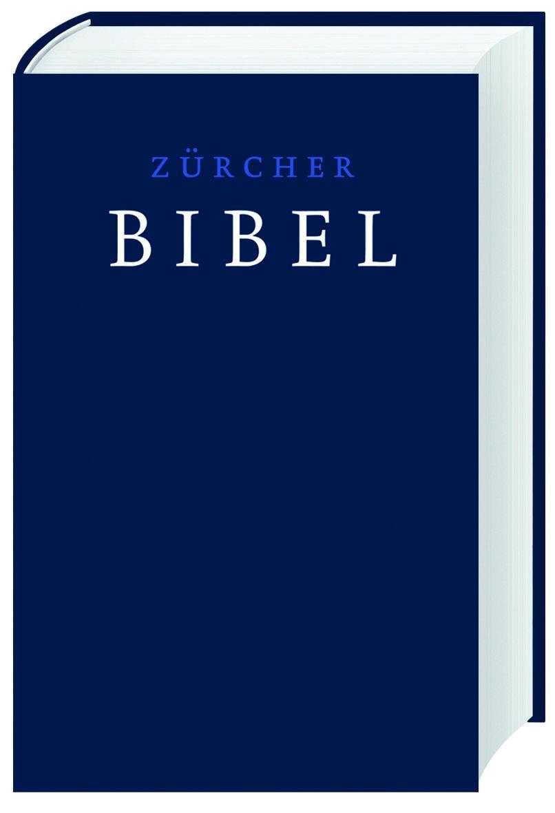 Buch Zürcher Bibel - dunkelblau 