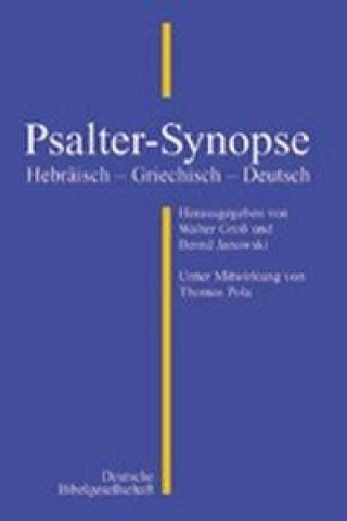 Könyv Psalter-Synopse Walter Groß
