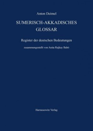 Knjiga Sumerisch-Akkadisches Glossar Anton Deimel