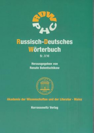 Kniha Russisch-Deutsches Wörterbuch 5 Renate Belentschikow