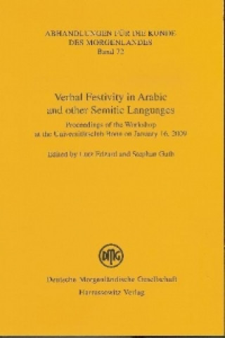 Kniha Verbal Festivity in Arabic and Other Semitic Languages Lutz Edzard