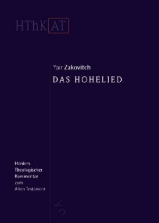 Kniha Hohelied Yair Zakovitch