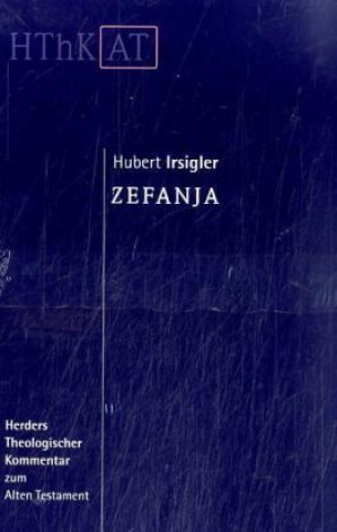 Kniha Zefanja Hubert Irsigler