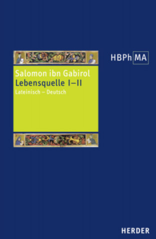 Książka Lebensquelle I - II Salomon Ibn Gabirol