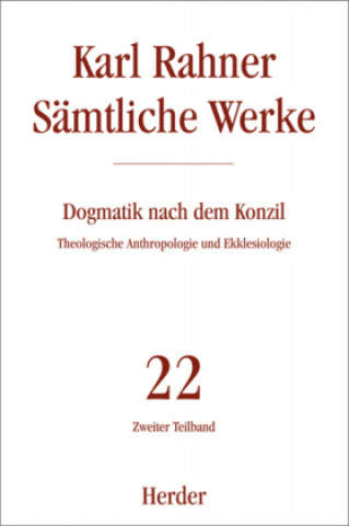 Book Dogmatik nach dem Konzil Karl Rahner