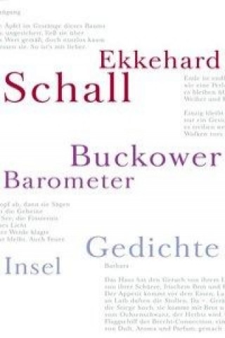 Kniha Buckower Barometer Ekkehard Schall