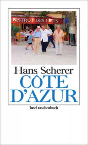 Carte Côte d'Azur Hans Scherer