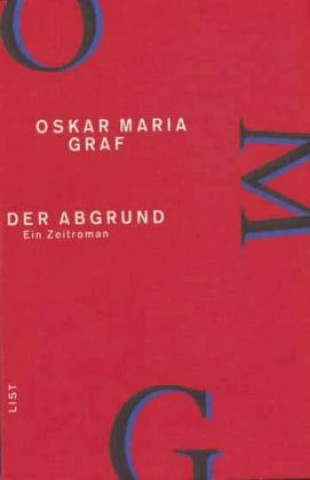 Kniha Graf, O: Werkausg. 3/Abgrund Oskar Maria Graf