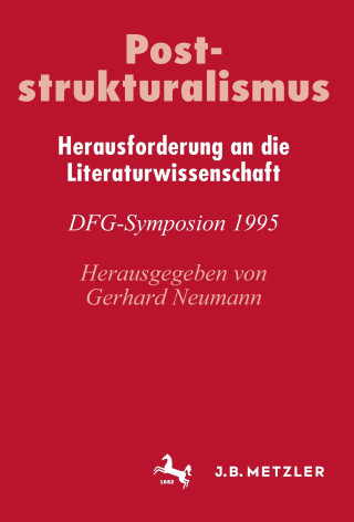 Kniha Poststrukturalismus Gerhard Neumann