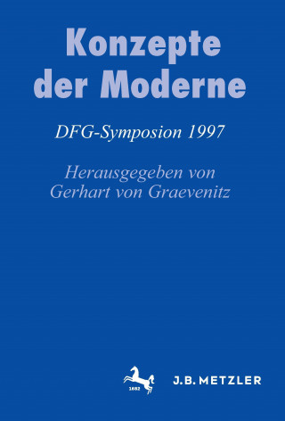 Kniha Konzepte der Moderne Gerhart von Graevenitz