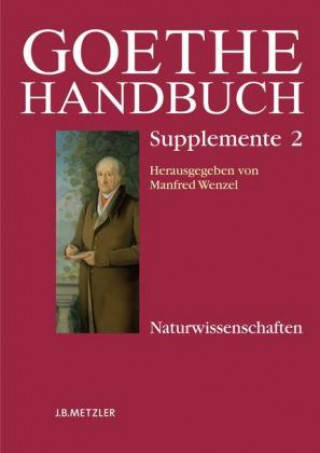 Libro Goethe-Handbuch Supplemente Manfred Wenzel