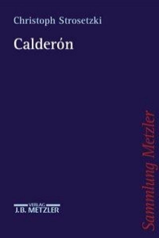 Kniha Calderon Christoph Strosetzki