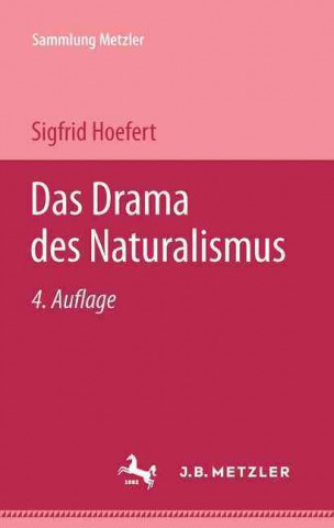 Kniha Das Drama des Naturalismus Sigfrid Hoefert