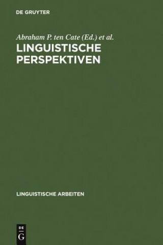 Książka Linguistische Perspektiven Abraham P. ten Cate