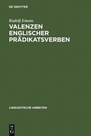 Carte Valenzen englischer Pradikatsverben Rudolf Emons