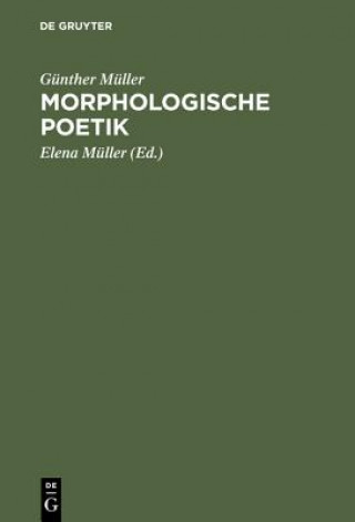 Carte Morphologische Poetik Günther Müller