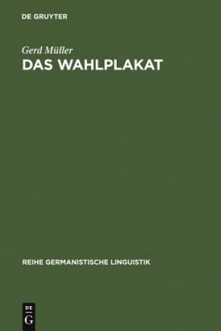 Kniha Das Wahlplakat Gerd Müller