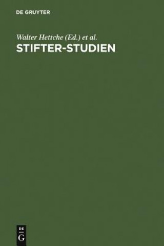 Kniha Stifter-Studien Walter Hettche