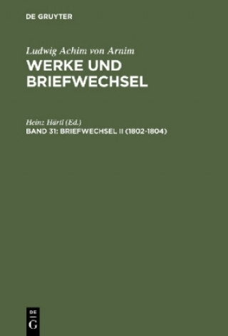 Carte Briefwechsel II (1802-1804) Heinz Härtl