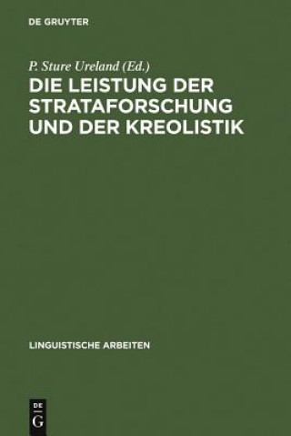 Kniha Leistung der Strataforschung und der Kreolistik P. Sture Ureland