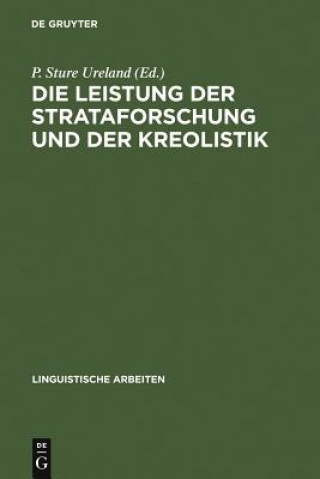 Książka Leistung der Strataforschung und der Kreolistik P. Sture Ureland