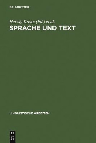 Könyv Sprache und Text Ulrich Eberhardt