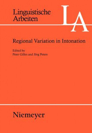 Kniha Regional Variation in Intonation Peter Gilles