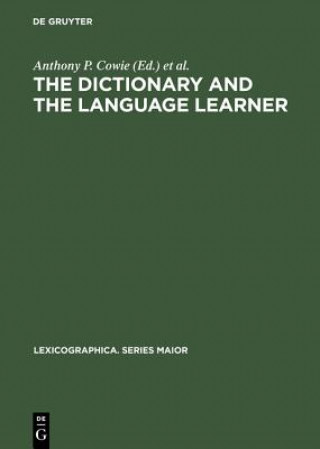 Knjiga dictionary and the language learner Anthony P. Cowie