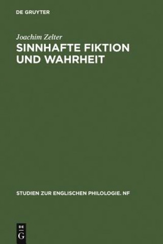 Książka Sinnhafte Fiktion Und Wahrheit Joachim Zelter