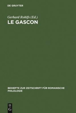 Kniha Le Gascon Gerhard Rohlfs