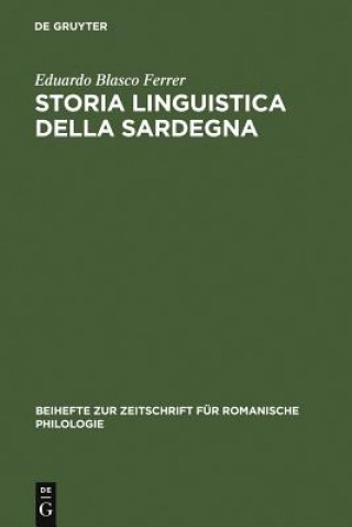 Книга Storia linguistica della Sardegna Eduardo Blasco Ferrer